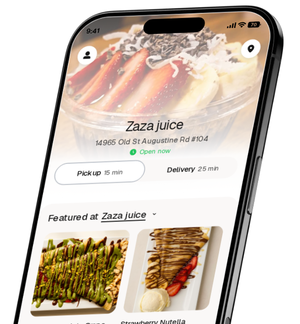 Zaza juice app preview