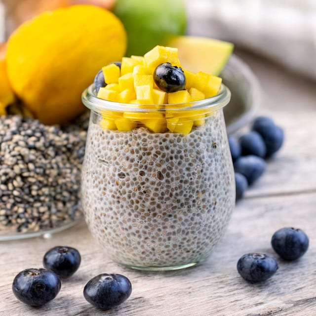 Chia Flax Pudding Cup.