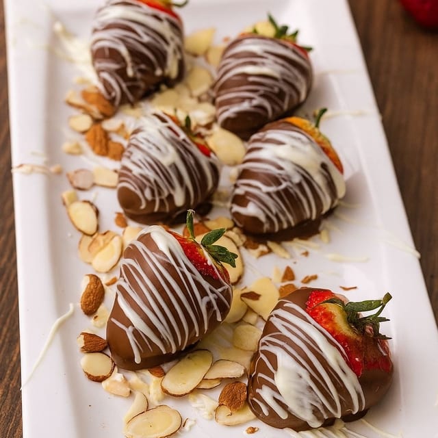 Dipped Strawberries.