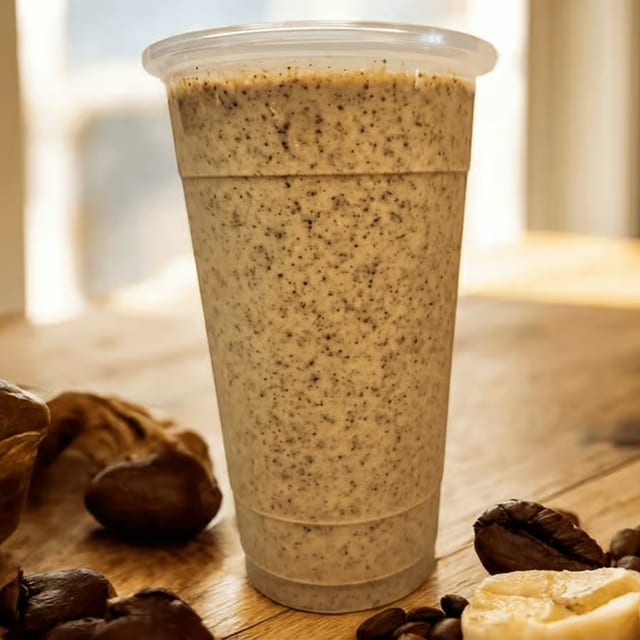 Mocha Almond Smoothie.