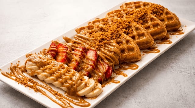 Cookie Butter Waffle.